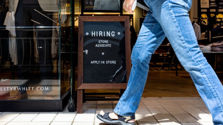 The number of available jobs rose to a six-month high in May.