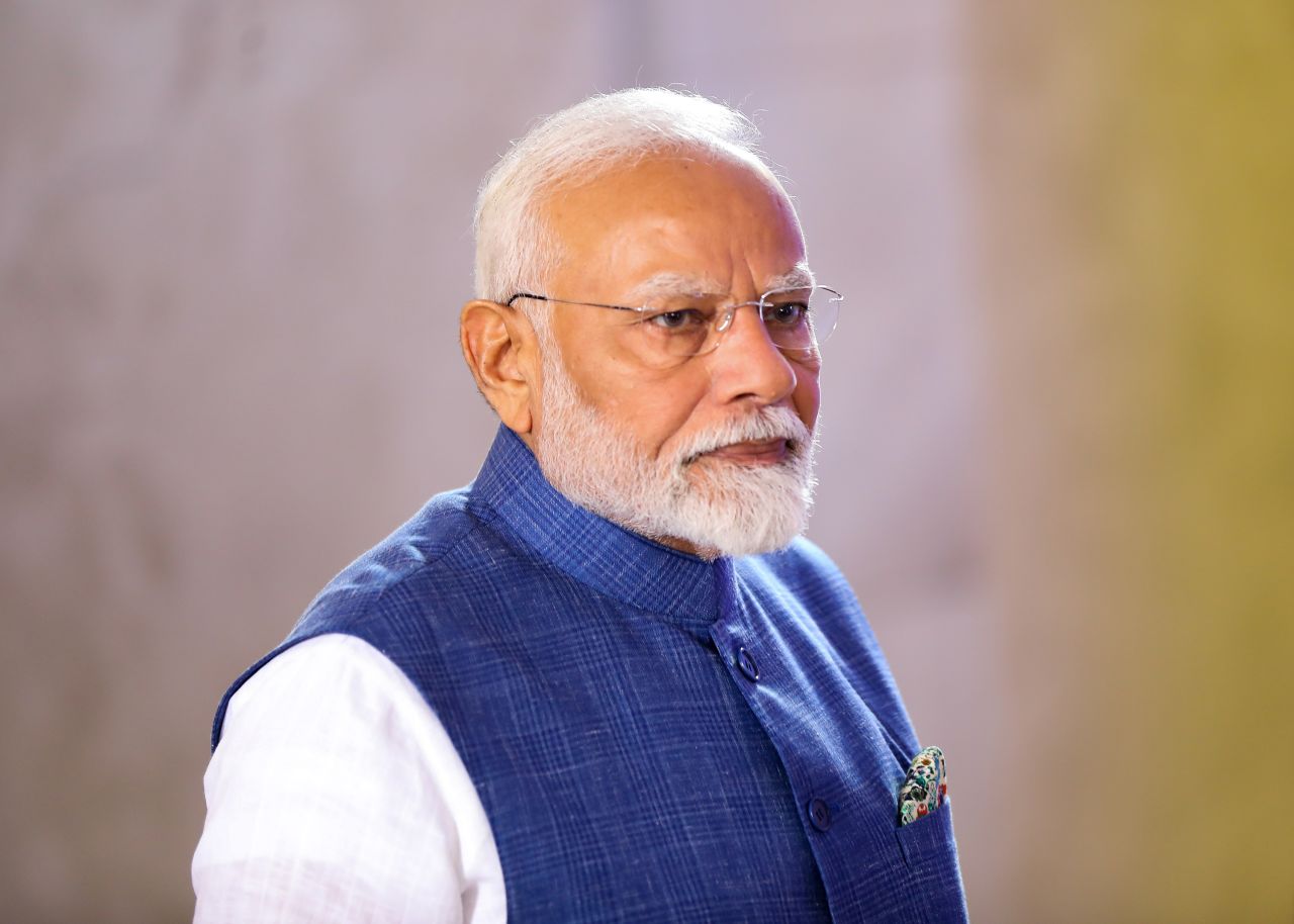 Prime Minister Narendra Modi attends a press conference in Warsaw, Poland, on August 22, 2024.