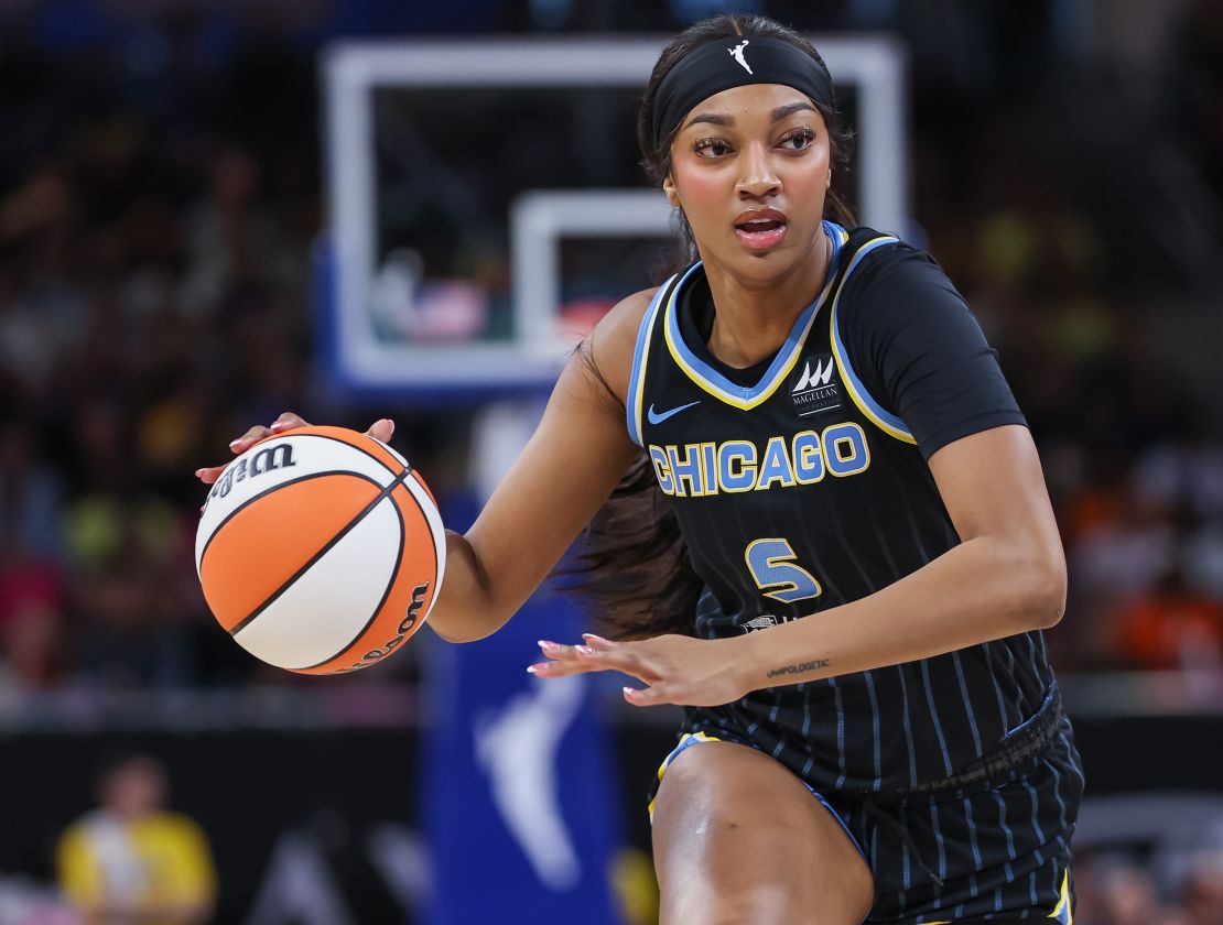 Angel Reese of the Chicago Sky.