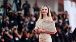 VENICE, ITALY - AUGUST 29: Angelina Jolie attends a red carpet for "Maria" during the 81st Venice International Film Festival on August 29, 2024 in Venice, Italy. (Photo by Pascal Le Segretain/Getty Images)