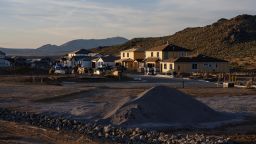 New housing under construction in Reno, Nevada, on Saturday, July 22, 2024.