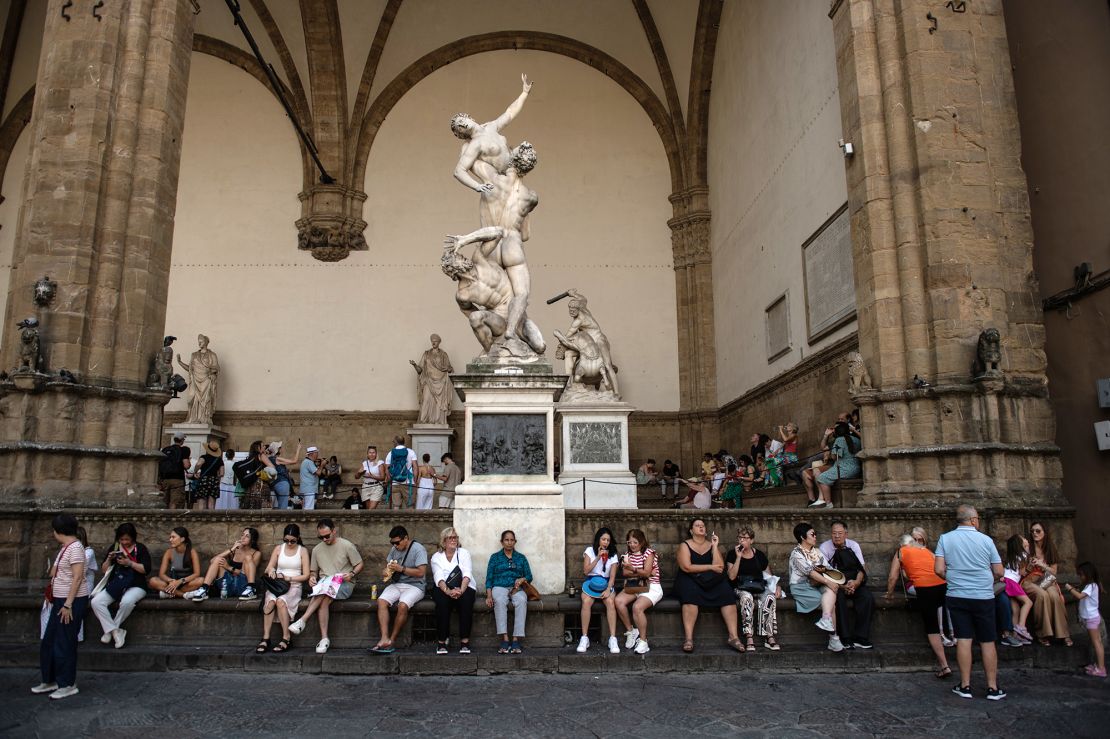 Authorities in Florence say the city has attracted 7.8 million visitors so far in 2024.