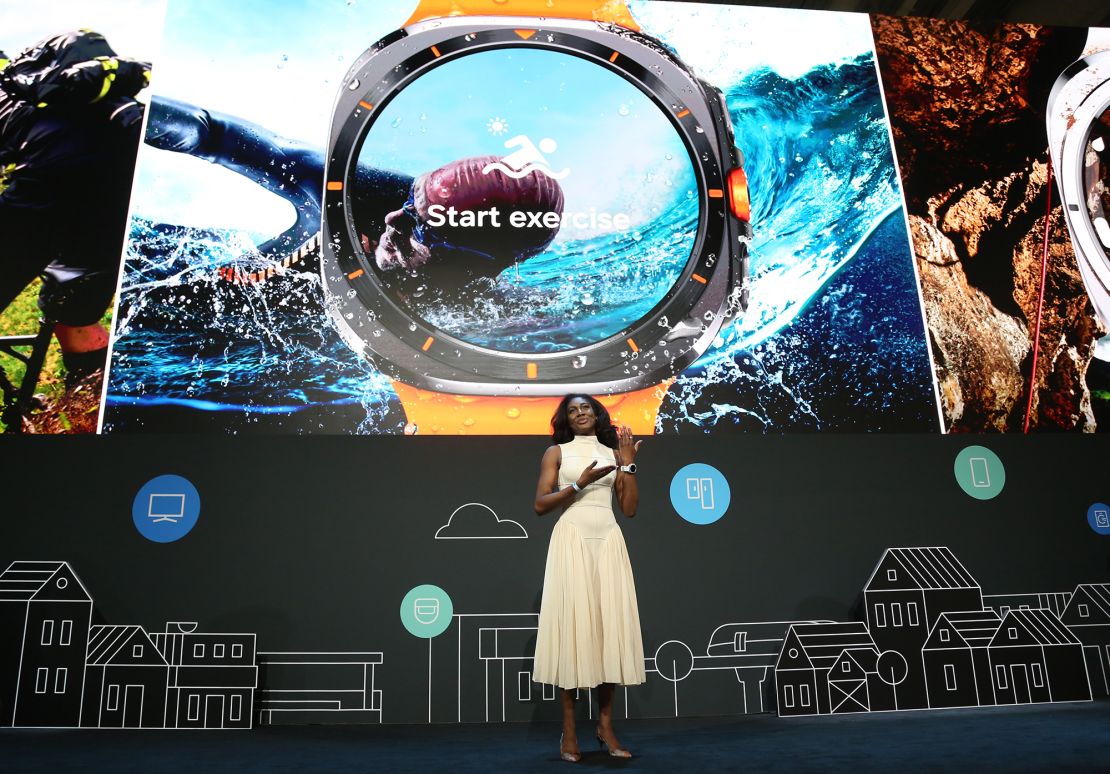 Samsung's Stephanie Chosen speaks about the Galaxy Watch Ultra.