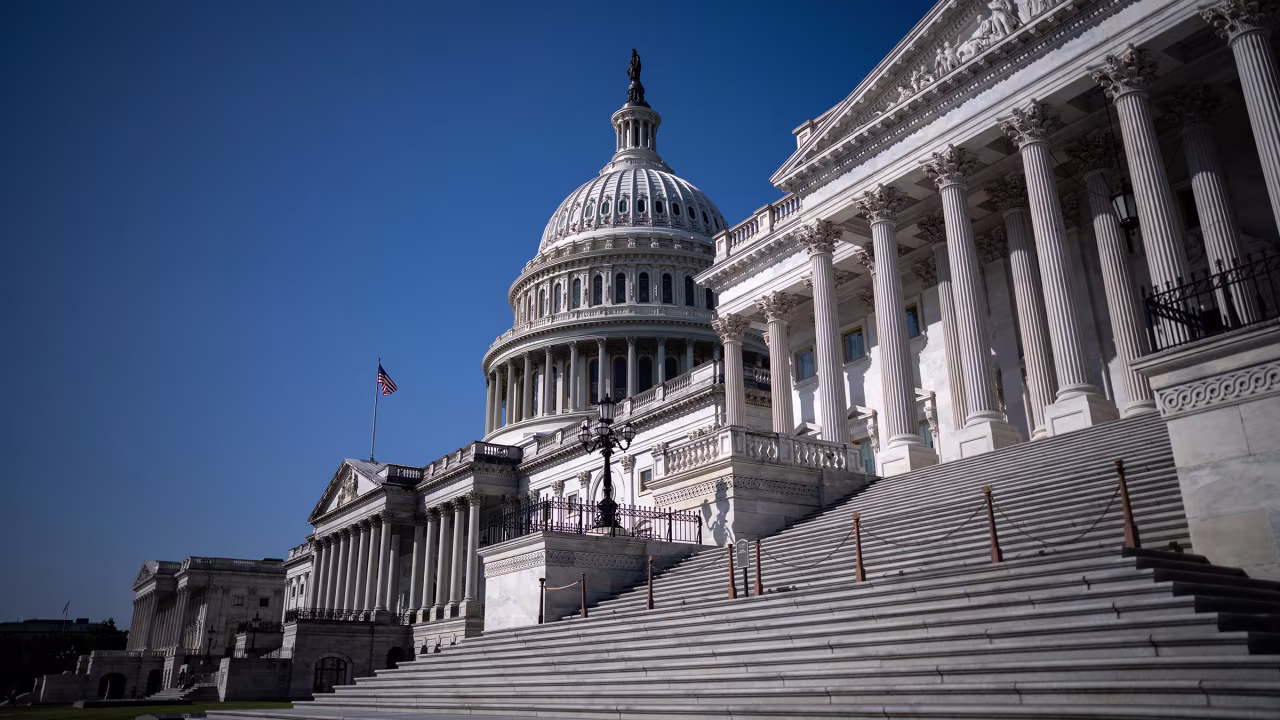The US Capitol in Washington, DC, is seen on September 9, 2024.