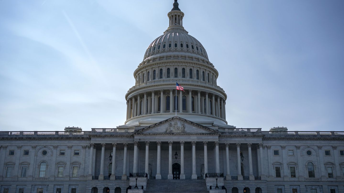 WASHINGTON, DC -  SEPTEMBER 09: An exterior view of the U.S. Capitol on September 9, 2024 in Washington, DC. Members of the Senate and U.S. House of Representatives return to the Nation's capitol, following their August recess.(Photo by Bonnie Cash/Getty Images)