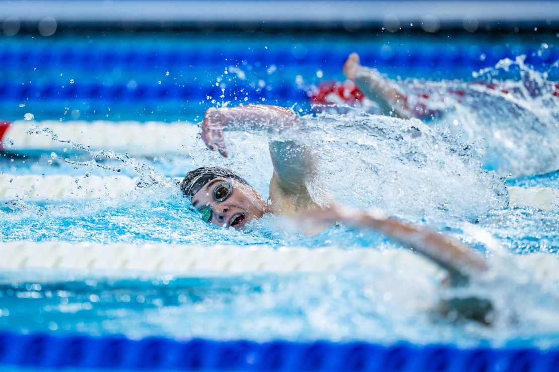 Truwit was a competitive swimmer at Yale when she was at college.