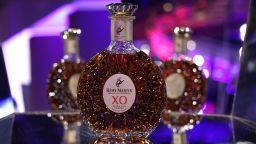 Remy Martin branded VIP Lounge during Usher concert at Barclays Center on September 06, 2024 in New York City.