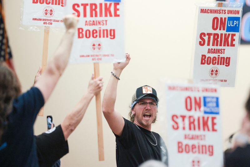 Boeing Strike 2024: IAM Union Members Begin Strike | CNN Business