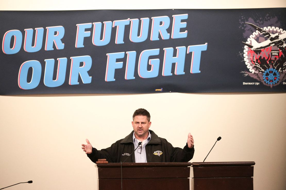 Aerospace Machinists District 751 President John Holden announced that union members have rejected Boeing's contract proposal and will strike on September 12, 2024 following the results of a vote held at the union hall in Seattle, Washington.