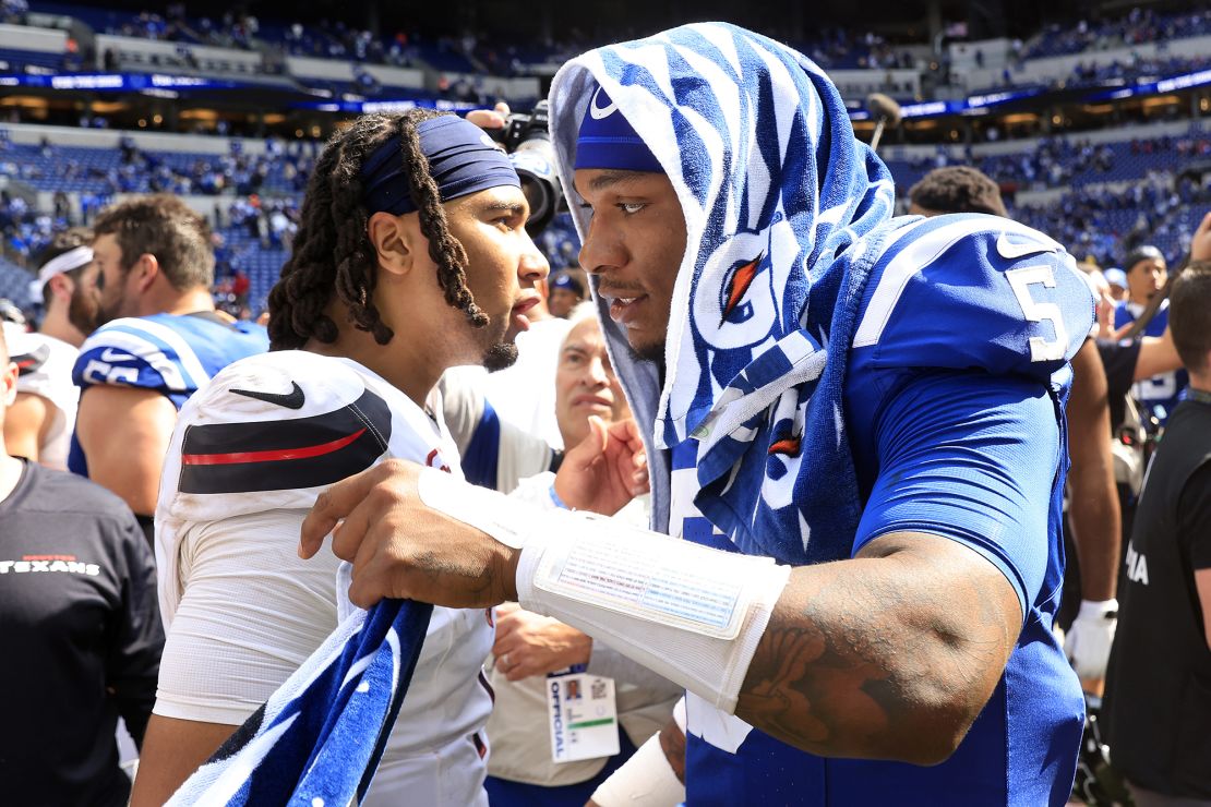 Stroud (left) and Richardson (right) both have a promising future in the NFL.