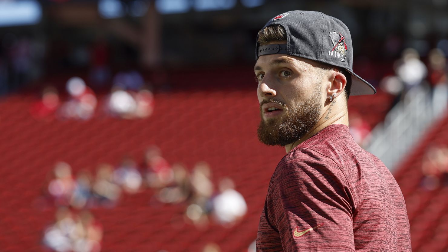 San Francisco rookie wide receiver Ricky Pearsall will be in line to play on Sunday against the Kansas City Chiefs.