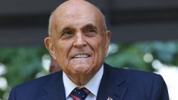 NEW YORK, NEW YORK - SEPTEMBER 11: Former NYC Mayor Rudy Giuliani attends the annual 9/11 Commemoration Ceremony at the National 9/11 Memorial and Museum on September 11, 2024 in New York City. U.S. President Joe Biden, Democratic presidential nominee, U.S. Vice President Kamala Harris, Republican presidential nominee, former U.S. President Donald Trump and Republican vice presidential nominee, U.S. Sen. J.D. Vance (R-OH) joined family and friends at Ground Zero honoring the lives of their loved ones on the 23rd anniversary of the terror attacks of September 11, 2001, at the World Trade Center. Biden and Harris will also attend ceremonies at the Flight 93 National Memorial in Shanksville, Pa, and the Pentagon in Arlington, Va., making visits to all three sites of the terror attacks that killed nearly 3,000 people.  (Photo by Michael M. Santiago/Getty Images)