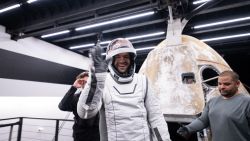 This handout photo provided by SpaceX and Polaris on September 15, 2024 shows Jared Isaacman, Mission Commander, stepping out of the manned Polaris Dawn mission's "Dragon" capsule after it splashed down off the coast of Dry Tortugas, Florida, after completing the first human spaceflight mission by non-government astronauts of the Polaris Program. The SpaceX Polaris Dawn mission, which made history when its crew conducted the first spacewalk by non-government astronauts, splashed down off the coast of Florida early on September 15, 2024. The Dragon spacecraft landed in the ocean at 3:37 am (0737 GMT), a webcast of the splashdown showed, with a recovery team deploying in the pre-dawn darkness to retrieve the capsule and crew. The capsule was lifted from the water and onto the recovery vessel half a hour later. (Photo by Polaris Program / AFP) / XGTY / RESTRICTED TO EDITORIAL USE - MANDATORY CREDIT "AFP PHOTO / SpaceX / Polaris" - NO MARKETING NO ADVERTISING CAMPAIGNS - DISTRIBUTED AS A SERVICE TO CLIENTS (Photo by -/Polaris Program/AFP via Getty Images)
