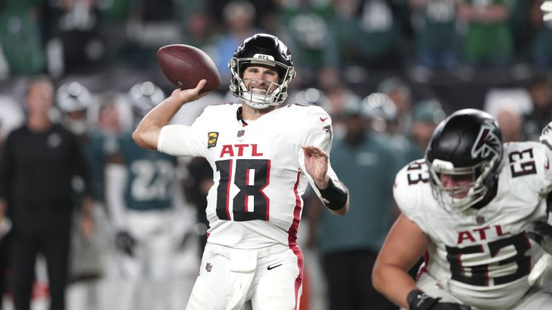 Kirk Cousins leads late game-winning drive as Atlanta Falcons beat Philadelphia Eagles on Monday Night Football