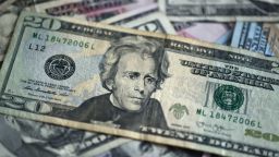 FUYANG, CHINA - SEPTEMBER 18, 2024 - Us dollar banknotes are pictured in Fuyang city, East China's Anhui province, Sept 18, 2024. (Photo credit should read CFOTO/Future Publishing via Getty Images)