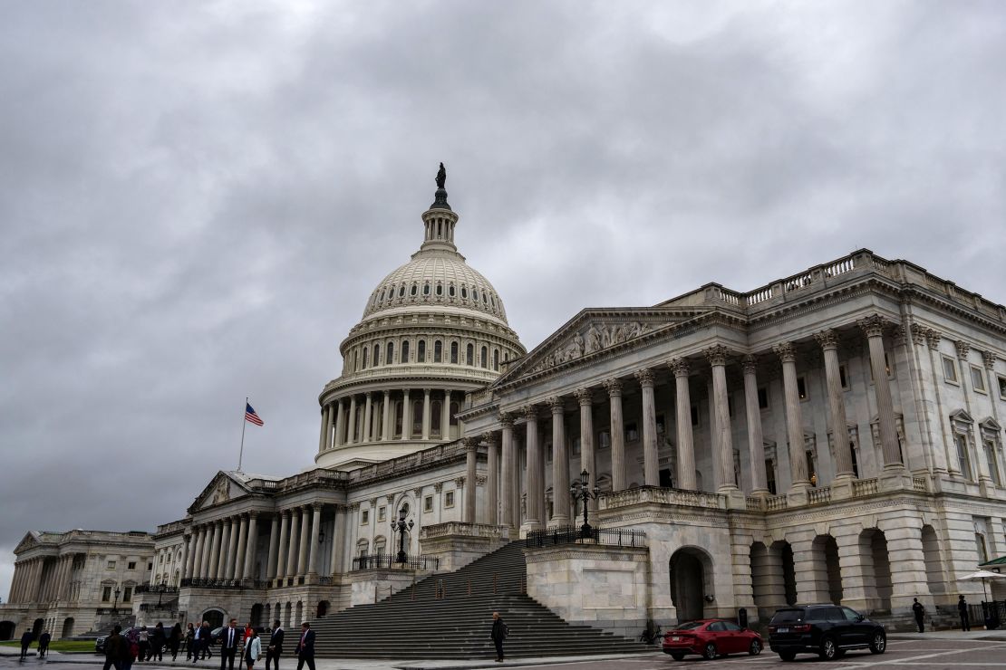 The US Capitol in Washington, DC, on September 18, 2024.