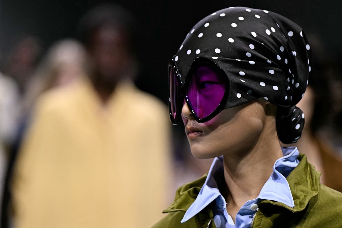 Miuccia Prada told the press she was