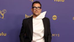 LOS ANGELES, CALIFORNIA - SEPTEMBER 15: Dan Levy attends the 76th Primetime Emmy Awards at Peacock Theater on September 15, 2024 in Los Angeles, California.