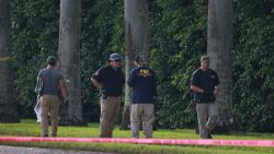 WEST PALM BEACH, FLORIDA - SEPTEMBER 16:  Law enforcement personnel continue to investigate the area around Trump International Golf Club after an apparent assassination attempt on former President Donald Trump on September 16, 2024 in West Palm Beach, Florida. The FBI and U.S. Secret Service, along with the Palm Beach County Sheriff's office, are investigating the incident, which the FBI said "appears to be an attempted assassination of former President Trump" while he was golfing at Trump International Golf Club.  (Photo by Joe Raedle/Getty Images)