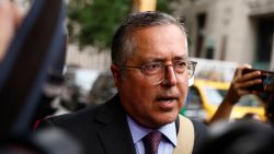 NEW YORK, NEW YORK - SEPTEMBER 17: Lawyer for Sean Combs, Marc Agnifilo, speaks outside U.S. District Court on September 17, 2024 in New York City. Music mogul Sean "Diddy" Combs was arrested in Manhattan on September 16 in a sex trafficking probe following a federal indictment. (Photo by John Lamparski/Getty Images)