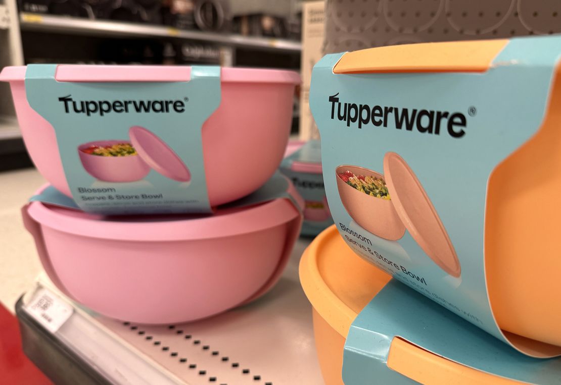 Tupperware filed for bankruptcy this year.