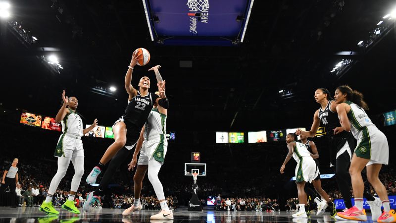 WNBA Playoffs: A’ja Wilson makes comeback in pursuit of third straight win, Alyssa Thomas beats Fever with triple-double and more