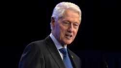 NEW YORK, NEW YORK - SEPTEMBER 23: Former U.S. President Bill Clinton speaks onstage during the Clinton Global Initiative (CGI) on September 23, 2024 in New York City.  Coinciding with the U.N. General Assembly, the Clinton Global Initiative brings together business, government, and civil society leaders to drive progress on humanitarian response efforts to global crises. (Photo by Alex Kent/Getty Images)