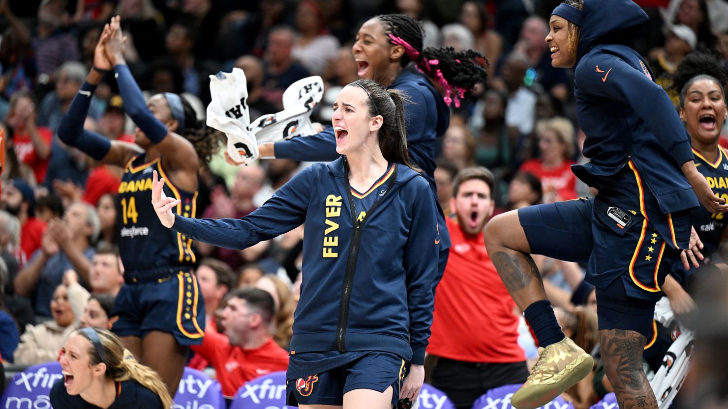 Caitlin Clark describes rookie WNBA season as 'life changing' and talks  about love of Taylor Swift to Kelce brothers | CNN