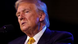 WASHINGTON, DC - SEPTEMBER 19: Republican presidential nominee former U.S. President Donald Trump speaks at the Israeli American Council National Summit at the Washington Hilton on September 19, 2024 in Washington, DC. Trump addressed the pro-Israel conference days after an assassination attempted at his Florida golf course. (Photo by Kevin Dietsch/Getty Images)