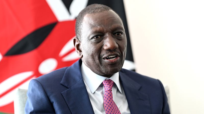 Kenya: Shoe thrown at President Ruto during rally