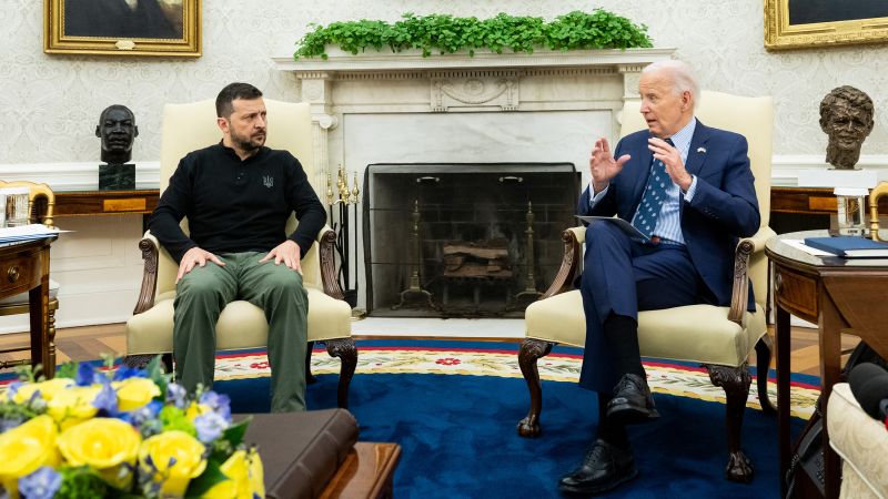 Biden administration announces its final military aid package for Ukraine before leaving office