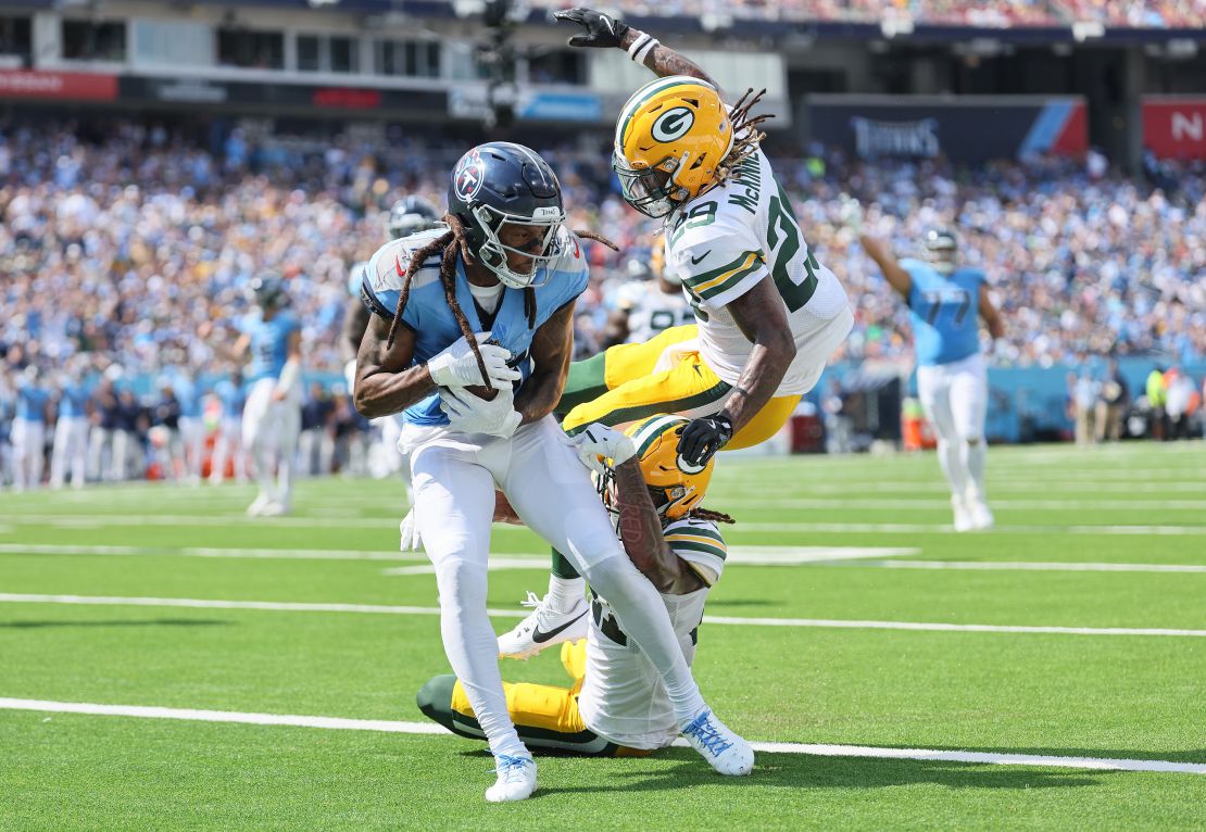 Hopkins (left) has been a highly productive receiver since being drafted into the NFL in 2013.