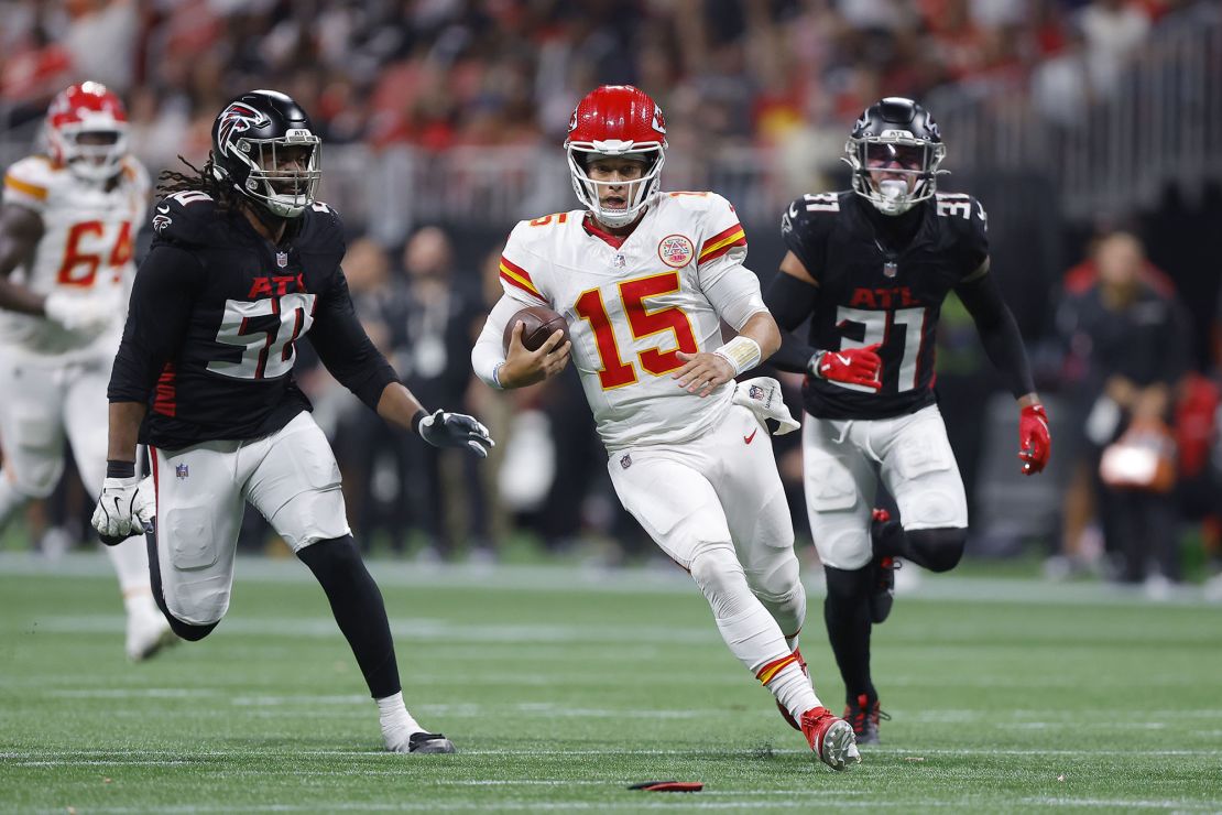 Mahomes has had a slow start despite the Chiefs' unbeaten opening to the 2024 season.