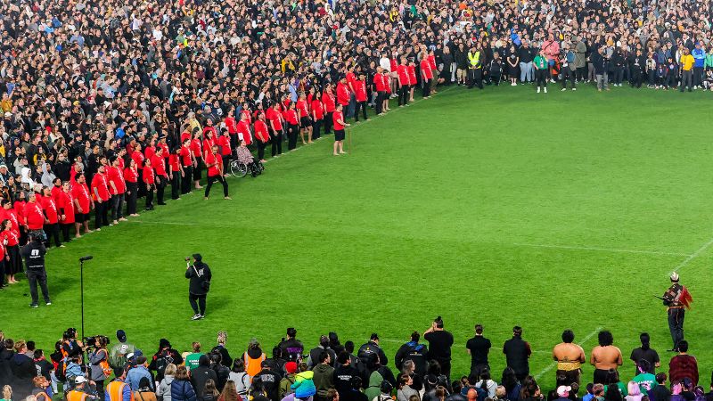 New Zealand reclaims record for world’s largest Haka on home turf, dethroning France | CNN