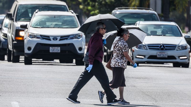 Historic heat wave hits the West, California and breaks records