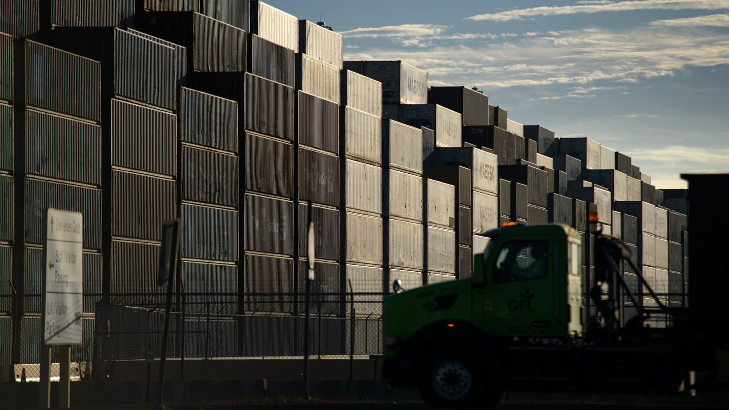 Shipping containers at the Bayport Container Terminal at the port of Houston in Seabrook, Texas on Friday, October 4, 2024.