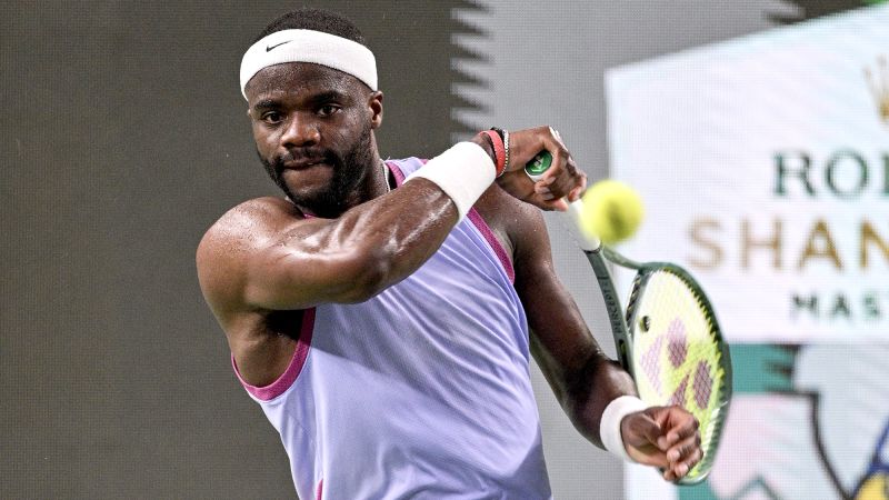 US tennis star Frances Tiafoe fined 0,000 for repeatedly swearing at a chair umpire | CNN