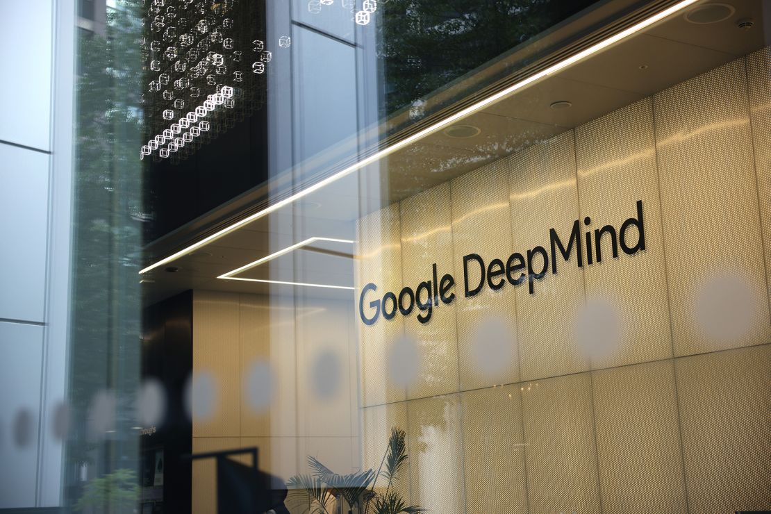 A general view of the Google DeepMind offices after the announcement that Founder and CEO Demis Hassabis and senior research scientist, John M. Jumper, received the 2024 Nobel Prize for Chemistry on October 9, 2024 in London, England.