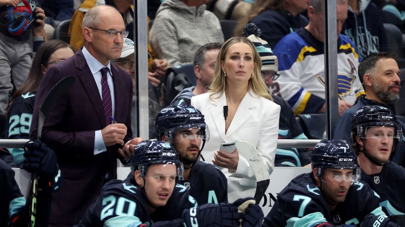 Jessica Campbell makes history by becoming the first female assistant coach in the NHL