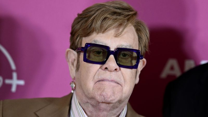 Elton John: Vision Loss Halts Work