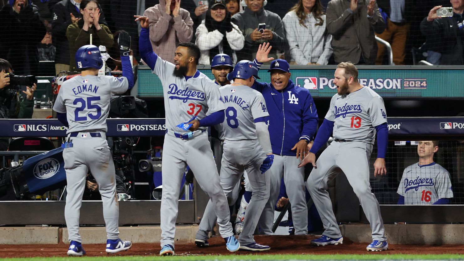 Los Angeles Dodgers take 2-1 NLCS lead after dominant Game 3 ...