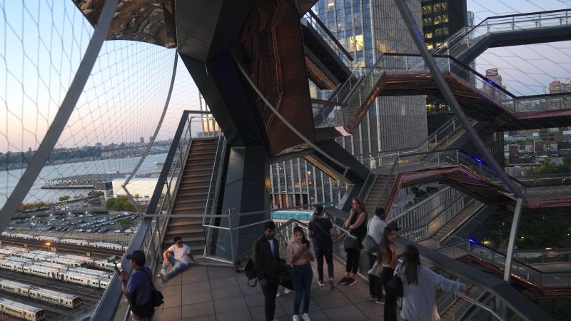 The Vessel in NYC’s Hudson Yards reopens with safety netting 3 years after spate of suicides. But is it any better?