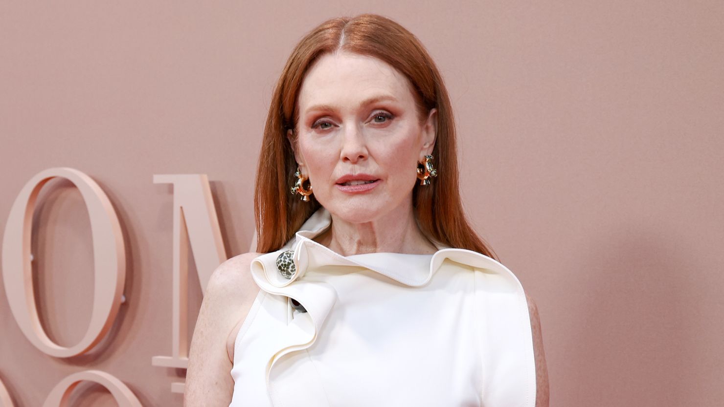 Julianne Moore attends the Headline Gala Screening of "The Room Next Door" at the BFI London Film Festival at The Royal Festival Hall on October 19, 2024, in London.