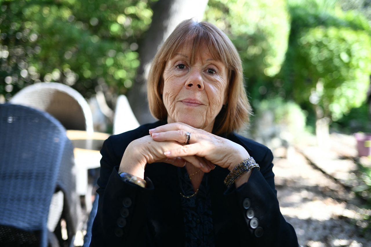 Gisele Pelicot pictured in Avignon, France, during the trial of her former partner Dominique Pelicot on October 23.