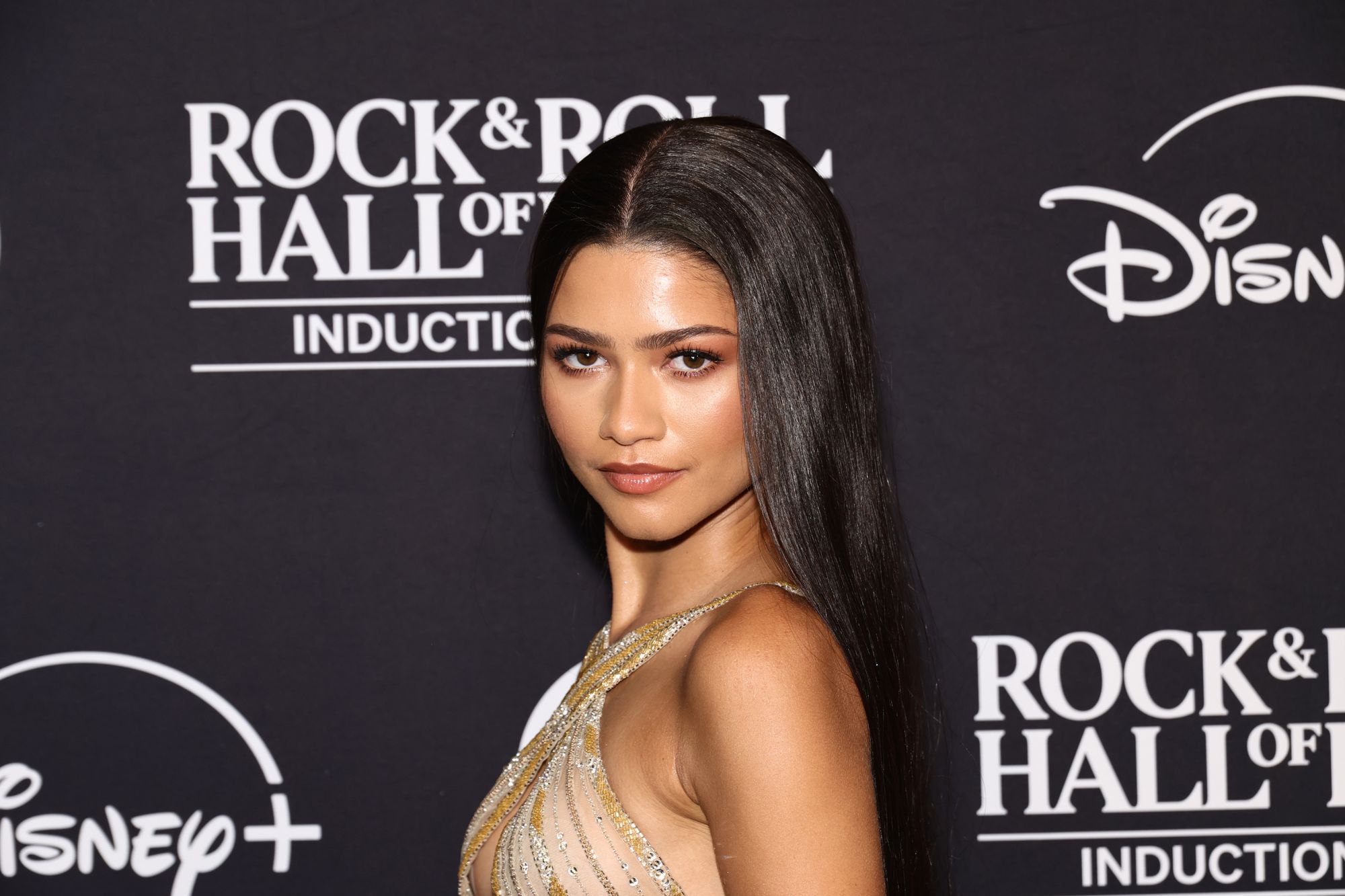 Look of the Week: Zendaya pays tribute to Cher in shimmering vintage gown