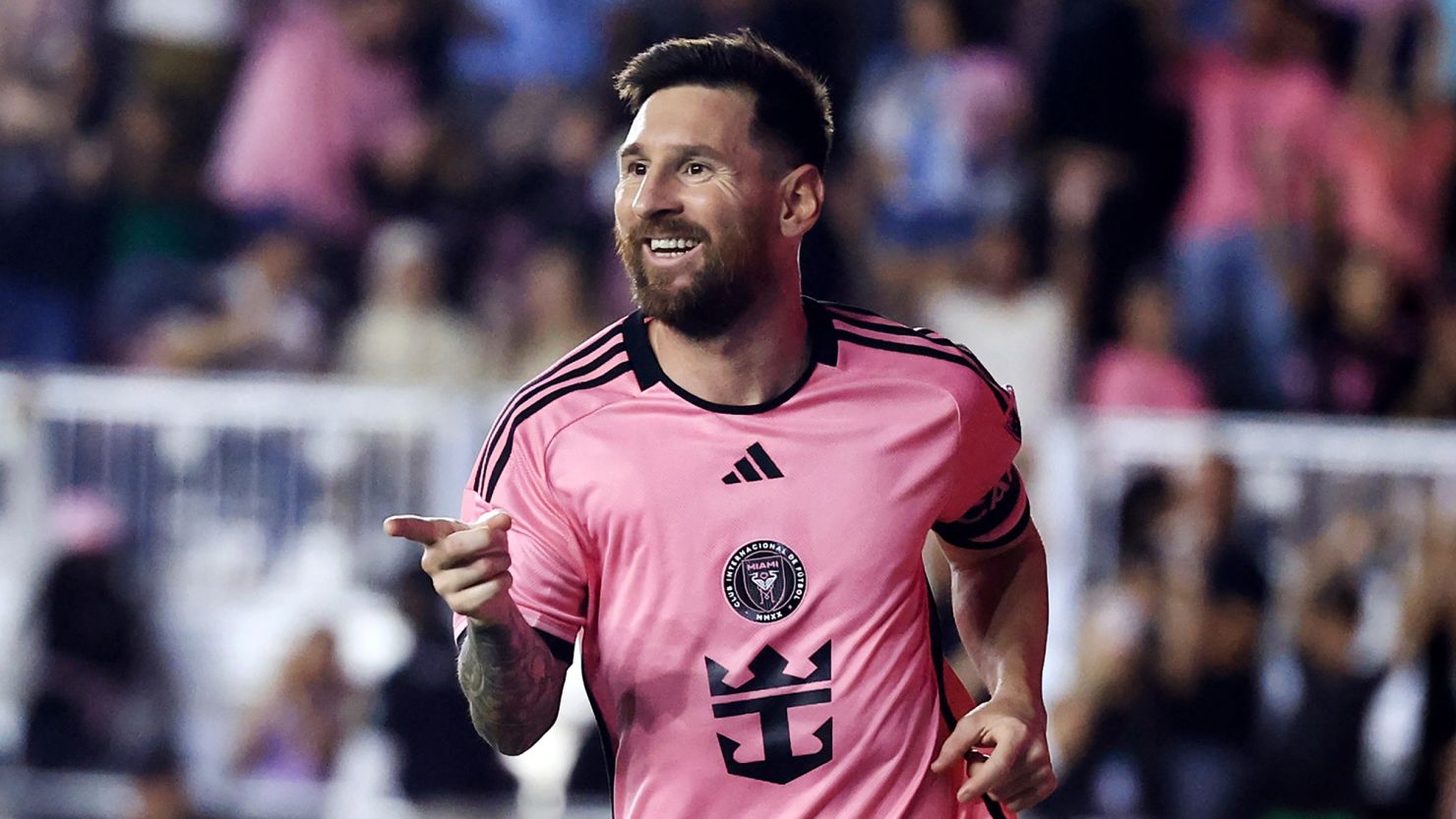 Lionel Messi becomes Inter Miami’s all-time leading goal scorer after 11-minute hat-trick helps team to record point total