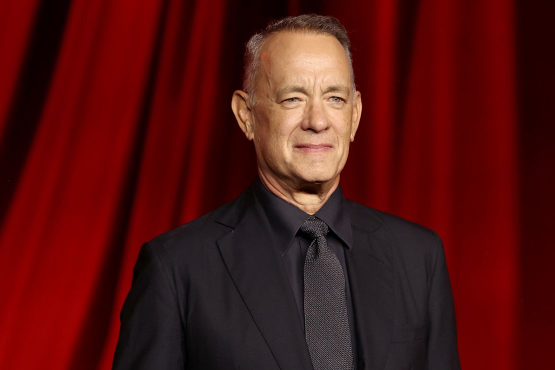 Tom Hanks ages backwards in ‘Here,’ but feels good with where he is now