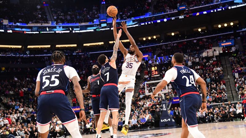 NBA Recap: Kevin Durant and the Phoenix Suns spoil opening night at the LA Clippers’ new home with a thrilling OT win