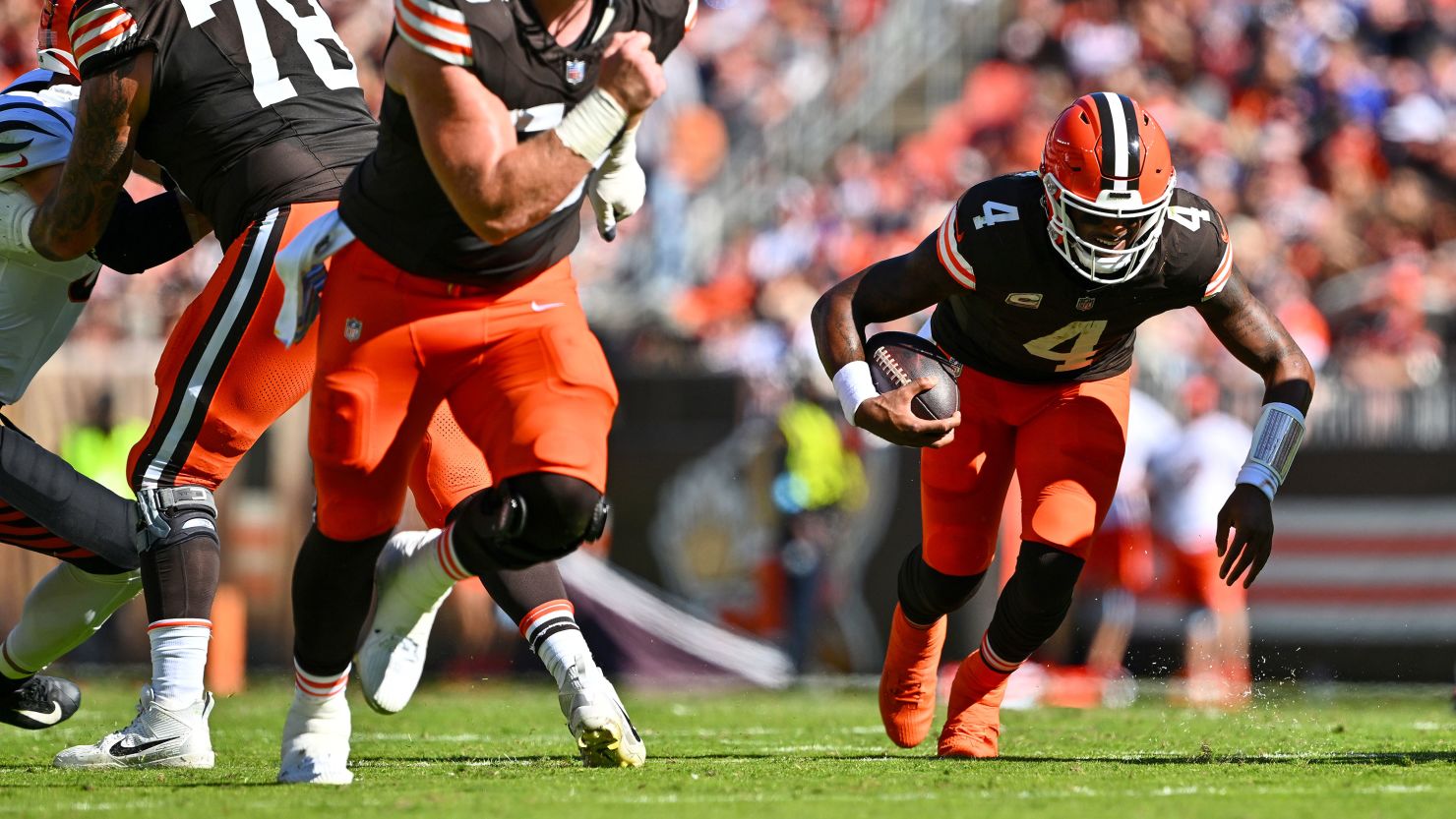 Browns quarterback Deshaun Watson out for the rest of the season CNN
