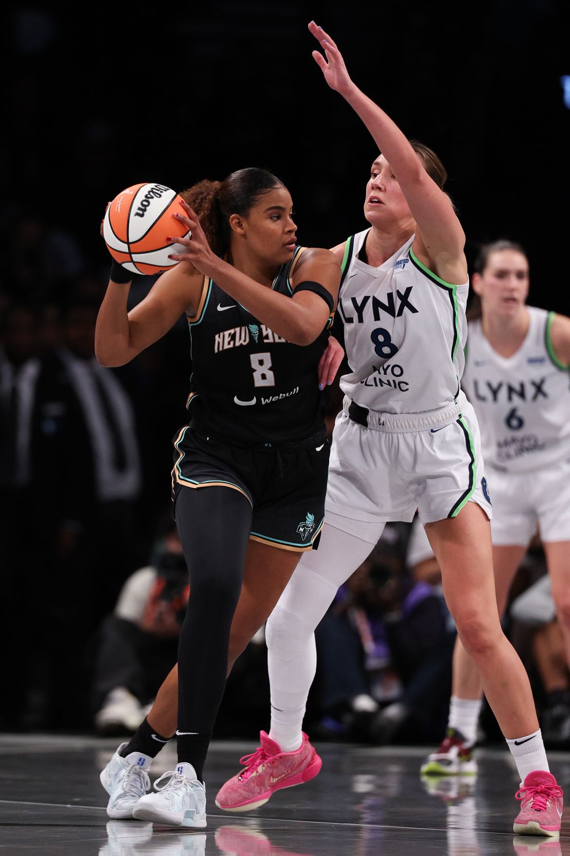 Nyara Sabally shined for the Liberty off the bench in New York.